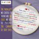 CRAFTILOO Embroidery Kits for Adults Hand Embroidery kit for Beginners with Stamped Embroidery Patterns Starter Embroidery Kit. Needlepoint kit Cross Stitch kit for Teens& Adults Flowers