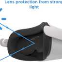 Digicharge VR Lens Cover Protector, Compatible with Meta Quest 3S, 3S Xbox Edition, Quest 3, Quest 2, Oculus Rift S, Valve Index, Pico 4 (Classic), Premium Foam, Dust and Scratch Shield VR Lens Cap