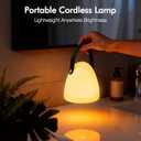 2 Pack Shower Lamp Waterproof, 16 Color Shower Lamp for Inside Shower, Rechargeble Bath Light with Touch & Remote Control, Cordless Hanging Lamp for Indoor/Outdoor, Night Shower & Relaxing Routines