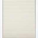DEZ FURNISHINGS Cordless 1.5" Blackout Cellular Shade, 24"W x 72"H, Cream