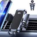 AREDAN Phone Mount for Car [Military-Grade Super Suction] Universal Hands-Free Phone Holder for Dashboard Windshield Air Vent for iPhone 16 Pro Max Plus Samsung All Phones & Cars