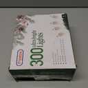 PREXTEX 300 Count Clear Christmas Tree Lights with Green Wire - 60 ft Warm White Christmas Lights for Indoor or Outdoor Use - Holiday Incandescent String Lights for Xmas Trees, Patios, and Fences