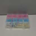 200 Pcs Heat Shrink Butt Splice Wire Connector Kit Insulated Crimp Terminals Dual Wall Adhesive Lined Sealing Joiners For Marine Automotive Repairs Translucent 3 to 1 Shrinkage - 80R + 80B + 20Y + 20W