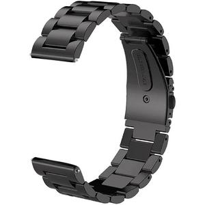 V-MORO Compatible with Samsung Gear S3 Frontier Bands/Galaxy Watch 3 45mm/Galaxy Watch 46mm(2019),22mm Solid Stainless Steel Metal Business Bracelet Strap Black(Not for galaxy watch 4 classic 46mm) V-MORO Compatible with Samsung Gear S3 Frontier Bands/Galaxy Watch 3 45mm/Galaxy Watch 46mm(2019),22mm Solid Stainless Steel Metal Business Bracelet Strap Black(Not for galaxy watch 4 classic 46mm)