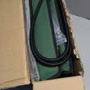 Heated Cat House for Outside, Waterproof Awning & Escape Door Heated Cat Houses for Indoor/Outdoor Cats in Winter, Elevated & Insulated Outdoor Cat Shelter for Feral Cat(Green, 16.5"x12.6"x12.6")