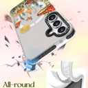 Lotadilo Cute Case for Samsung Galaxy S24 FE for Women Girls - Funny Butterfly Mogu Design Compatible with Magsafe Magnetic Ring Holder Kickstand Fashion TPU Phone Covers