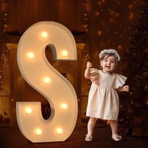 3FT Marquee Light Up Letters, Large Marquee Letters for Baby Shower, Birthday Party, Wedding Decor & More