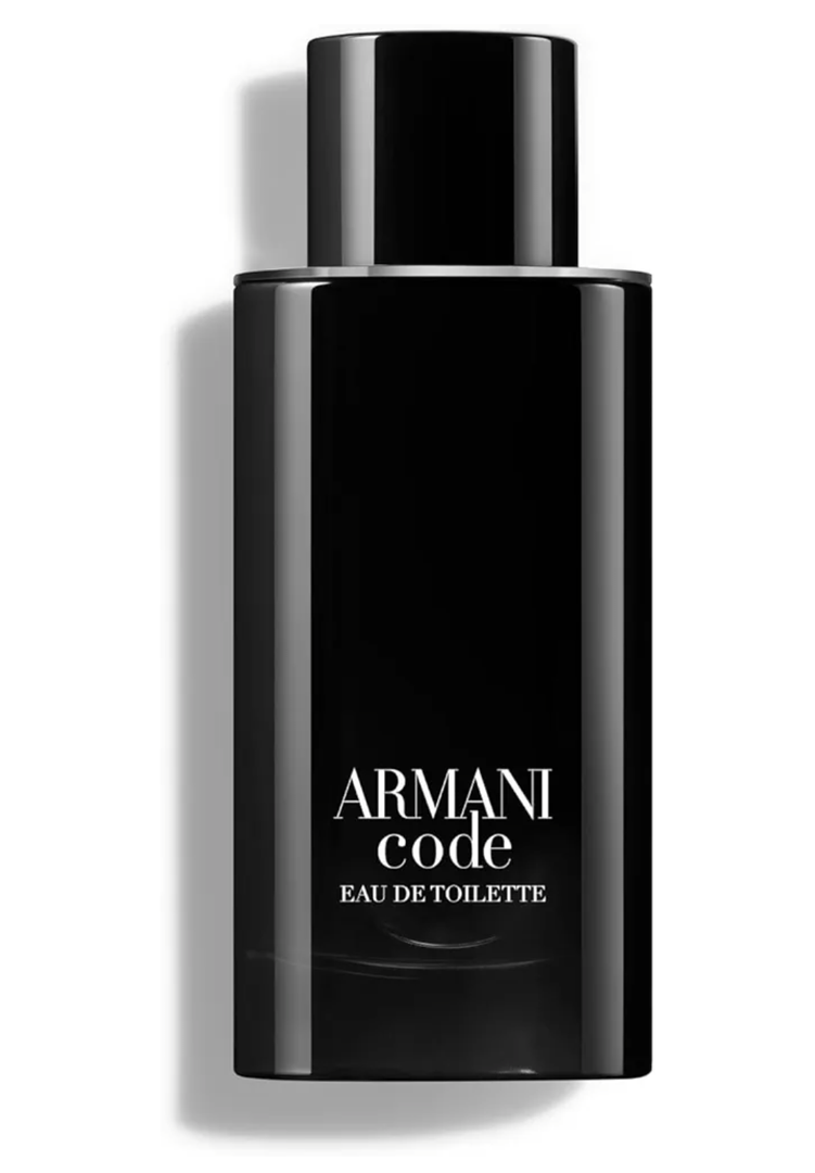 Armani Beauty- Code - Eau de Toilette - Cologne for Men - Ambery Woody Fragrance - Citrus, Lavandin, Tonka Bean Notes 4.2Fl.oz.