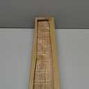 LazBlinds No Tools No Drill Cordless Bamboo Roman Shades, Light Filtering Window Treatment, Roll Up Bamboo Blinds for Windows 40'' W x 64'' H, Brown