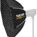 TARION Quick Release Octagonal Softbox - Bowens Mount Softbox with Diffusers/Honeycomb Grid/Carrying Bag for Live Streaming, Photography, Videography (Octagonal 35.4"/90cm)