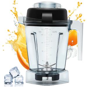 Fit for vitamx Blender Pitcher 48oz,Put in Cabinet,Replace 5200 VM0103 E310 E320 Pro200 Container,Replace with vitamx 48 oz blender,Fit Classic Explorian Series Cup Jar,Replace with vitamx Blender Jar
