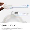 ResMed AirFit N30i Standard Frame System, Elbow & Nasal Cradle Cushion - For CPAP Mask - Replacement CPAP Accessories - Standard Frame / Medium Cushion
