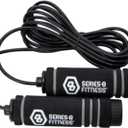 Jump Rope, Professional Workout Speed Rope, Black, Adjustable Length, fitness accessory