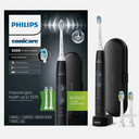 Philips Sonicare Protective Clean 5300 Rechargeable Electric Toothbrush, with Pressure Sensor, 3 Cleaning Modes, SmarTimer and QuadPacer, 14-Day Battery Life, Travel Case, Black