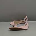 DREAM PAIRS Women's Ingrid Ankle Strap Low Wedge Sandal (9)