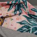 Area Rug Pink 4x6 Tiger Rug Washable Non-Slip Boho Vintage Tropical Animal Print Jungle Rug for Bedroom Girls Room Hallway Soft Cozy Whimsical Woodland Carpet for Play Room Laundry Room