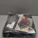 ZOBER Christmas Ornament Storage Box - Stores 128 3" Ornaments with Drawer Style Trays - Tear Proof 600D Oxford Fabric - Ornament Organizer Storage Box, Durable Christmas Containers Holder - Red