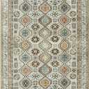 Keen Home Design 30"x120" Rug - Machine Washable Runner Rug with Non-Slip Backing, Ideal for Hallway, Entryway, Kitchen, Laundry Room - Vintage, Easy Clean, Durable, Low Pile - (2'6" x 10')