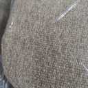 SINOSSO Thickened 2.5" Dining Chair Cushions, Soft Blended High Density Support Foam Kitchen Seat Cushions with Ties, U-Shaped Non-Slip Indoor Chair Pads, 16.5" x 16", 4 PCS, Light Brown