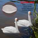 Swan Decoys for Geese | Large Floating Swan Decoy for Pool, Pond & Lake