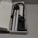 KableRika Desk Lamp Double Light: Bright Led Desk Lights for Home Office - Eye Care Reading Table Lamps with Base - Dimmable Desktop Lighting for Computer Monitor Study Drafting (Black-28inch)