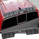 Powoq Truck Cab Roof Protector Compatible with 2016-2023 Toyota Tacoma Rear Roof Protector Upgraded TPE Replacement for 2016-2023 Toyota Tacoma Accessories