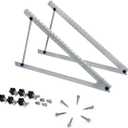41inch Adjustable Solar Panel Mount Brackets 0-90 Adjustable Solar Panel Tilt Mount Brackets for Solar Panels Installed on Any Flat Surface for RV, Roof, Boat, Any Off-Grid Systems