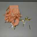 15PCS Pink Orange Peach DIY Tissue Tassel Garland Groovy Retro Party Tassel Banner Bunting Streamer for Girl Baby Shower Groovy Halloween Birthday Bridal Shower Nursery Classroom Wall Hanging Dcor