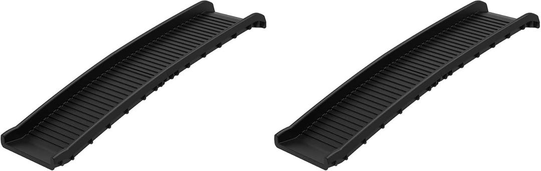 MaxWorks 50524 61" Portable Folding Pet Ramp, Black (Pack of 2)