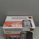 BLACK+DECKER 2-Slice Toaster, TR1278BD, Extra Wide Slots, 7 Shade Settings, 850 Watts, Frozen and Bagel Buttons (Compact)