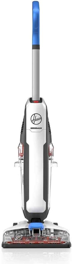 Hoover PowerDash Pet Hard Floor Cleaner Machine, Lightweight Floor Cleaning Machine, Floor Scrubber with Spin Scrub Brushes, Fast Drying System, Ideal for Hardwood, Vinyl, Tile, Laminate and More (White)