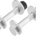 uxcell 2 Set Eccentric Alignment Camber Bolt for Kia Optima 2011-2020 No.552602P300/552602P400/552603M000 Suspension Control Arm Cam Adjustment Nut Kit