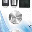 Key Fob Battery Replacement for Mazda (2009-2020) 3 6 CX-3 CX-5 CX-9 MX-5 Miata Remote Fob Battery CR2025