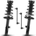 Rear Struts Shock Absorber Sway Bar Links Kit Fit for Lexus ES330 2004 2005 2006, for Toyota Camry 2004-2006, Replace 172208 172207 K90345, 4Pcs