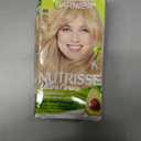 Garnier Nutrisse Ultra Crme Hair Color, Permanent Hair Dye with 100% Gray Coverage, Vegan & Cruelty-Free, 90 Light Natural Blonde (Macadamia), 2 Count