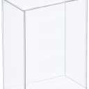 MECCANIXITY Acrylic Display Case Plastic Box Clear Assemble Dustproof Showcase 8.3x4.3x10 Inch for Collectibles Items