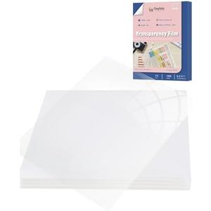 Gwybkq Transparency Film Transparency Paper for Inkjet Printers 8.5 x 11 Inches 100% Clear 120 Sheets Gwybkq Transparency Film Transparency Paper for Inkjet Printers 8.5 x 11 Inches 100% Clear 120 Sheets