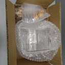 Acrylic Laundry Room Storage Container Set of 4, Clear Laundry Detergent Organizer Containers with Wooden Lids & Labels & Spoons, Laundry Pods Holder for Powder, Scent Booster