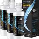 ICEPURE PLUS ADQ747935 NSF53 Certified Replacement for LG LT1000P Kenmore Elite 9980 LT1000 LT1000PC ADQ74793501 MDJ64844601 RWF4700BC LFXS26973S Refrigerator Water Filter,3PACK
