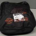 Milwaukee Leather MPM9510 Men's Black and Neon Green Motorcycle Water Resistant Rain Suit w/Hi-Vis Reflective Tape (Large)