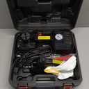 Electric Car Jack kit 5 Ton 12V Electric Floor Jack Lift for Vehicle, Electric Hydraulic Jack Auto Repair Tool Set with Built-in Inflator and Impact Wrench for SUV Sedan Truck Tire Change