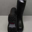 Tingley Flite 27251 Safety Toe Knee Boot with Cleated Outsole, Mens 8 / Womens 10, Black (10 Women/8 Men)