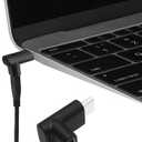 USB C Angle Adapter [2 Pack] 90 Degree USB C Type C Male to Female Adapter, Right Left Up Down Angled USB-C USB 3.1 Type-C Extension Laptop, VR, Smartphones & Tablet (Left/Right & Up/Down)