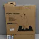 Dog Grass Pet Loo Indoor/Outdoor Portable Potty, Dog Litter Box, Artificial Grass Patch Bathroom Mat and Washable Pee Pad for Puppy Training, Full System with Trays (Pet Training Tray, 20"x16")