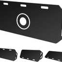 Upgrade 3-Angles Soccer Rebounder Board, Portable Soccer Wall for Adults & Kids, Foldable Soccer Training Equipment for Passing & Shooting Practice (Black)