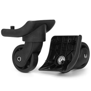 Luggage Wheels Replacement Kit, Spinner 360 Degree Wheel for Travel, Suitcase Plastic Repair Wheel Set, Mute Casters Pack of 2
