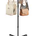 Shopping Bag Rack, 59 Inch Freestanding Purse and Tote Bag Display Stand