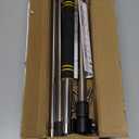 Clothes Hook Pole, High Reach Garment Hook 38 - 63 Telescoping Pole with 3 Hooks and Foam Handle for Hanging Clothes String Lights Plants Grabbing Trunk Cargo Shelf Items