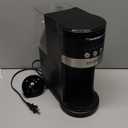 Single Serve Coffee Maker for Pods & Ground Coffee, 6 to 14oz Brew Sizes, Strong Brew Option, Fast Brewing, Compact Design with Removable 40oz Reservoir, Travel Mug Friendly