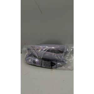 Nappa Leather Purple D Shape Steering Wheel Cover, Advanced Microfiber Leather Non-Slip Breathable Fabric, Warm in Winter and Cool in Summer, Universal 15 inch